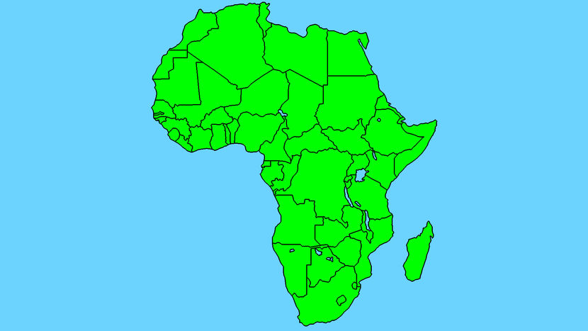 Какая из этих стран не находится в Африке?