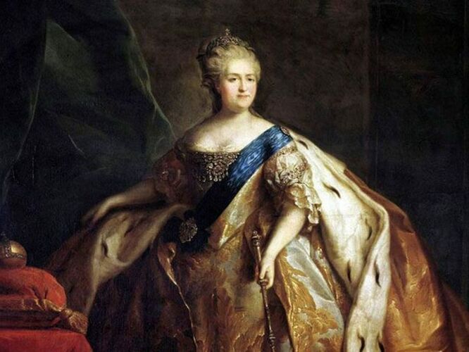 Назовите императрицу, которая взошла на престол после дворцового переворота против своего мужа — Петра III.