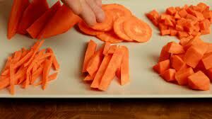Выберите виды сложной формы нарезки моркови