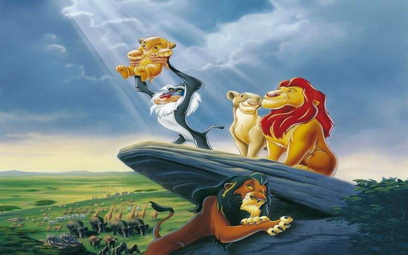 Как из мультфильма «Король Лев» звали мудрую обезьяну ?