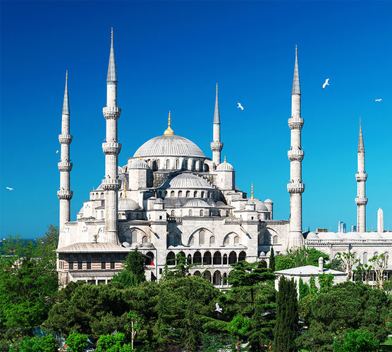 Где расположена Голубая мечеть или Мечеть Султанахмет?
