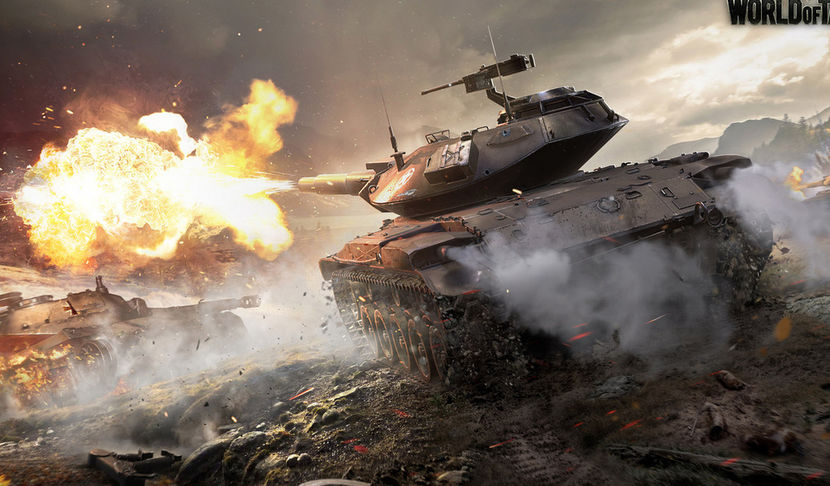 В каком историческом времени представлена игра «World of Tanks»?