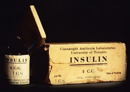 Когда было произведено открытие Инсулина?