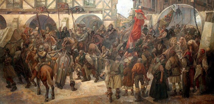 В 1419-1434 годах на территории Европы проводились активные военные действия, названные Гуситскими войнами? Правда ли это?