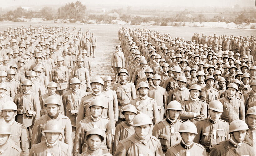 Италия была союзником Германии в Первой мировой войне.