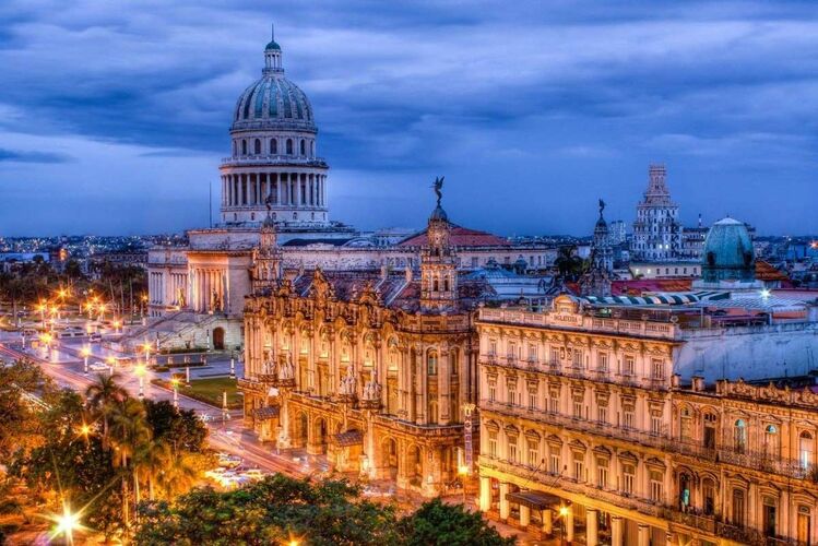 В Гаване, столице Республики Куба, одно из лидирующих во всем мире - это количество:
