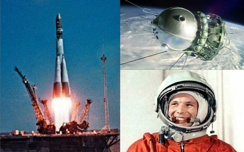Как назывался корабль Гагарина, на котором космонавт совершил свой первый полёт в космос?