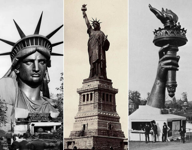 Какой французский скульптор создал Статую Свободы?