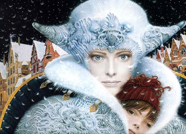 Что попало в глаза Каю из сказки Ганса Христиана Андерсена "Снежная королева"? 