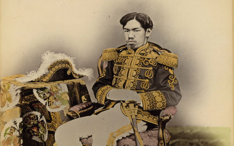 Назовите японского императора, во время правления которого начались реформы по западному образцу.