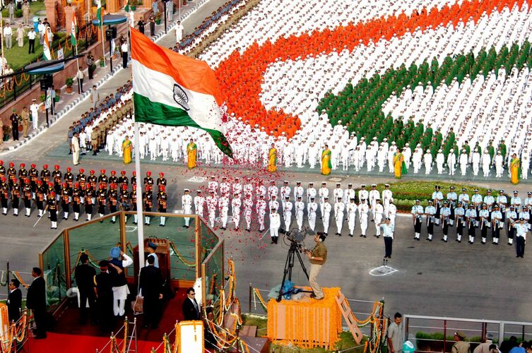 День независимости Индии отмечается...