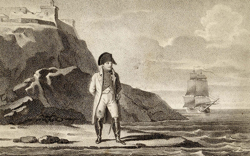 На чем предлагали бежать Наполеону с острова Святой Елены?