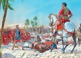 Какую территорию Цезарь присоединил к Риму в своих походах?