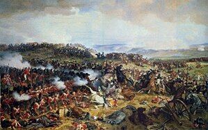 Сколько солдат входило в боевое каре противников Наполеона?