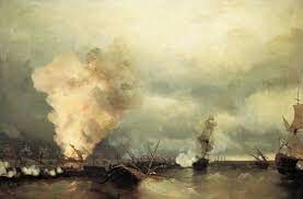 Сколько вражеских линейных кораблей было уничтожено в Чесме?