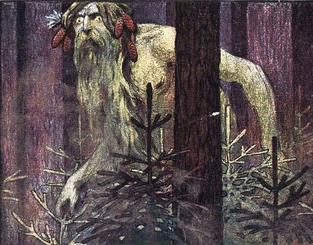 Как называют духа-хозяина леса в мифологии восточных славян?
