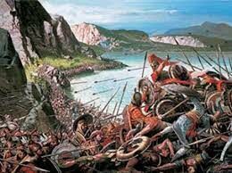 Кто первым атаковал врага утром 12 сентября 490 года до н. э.?