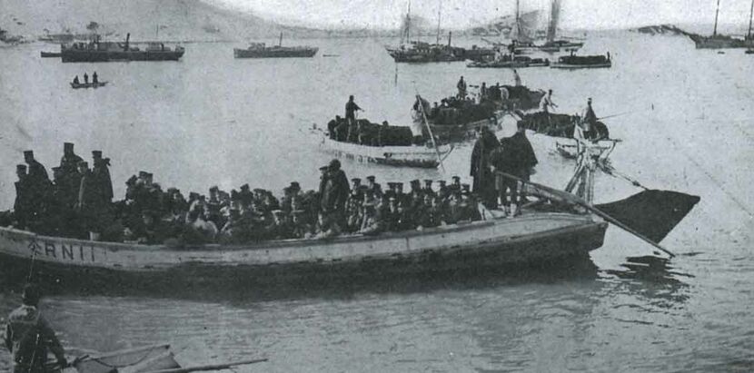 Сколько японских войск высадилось в порту Чемульпо, где и состоялся бой?