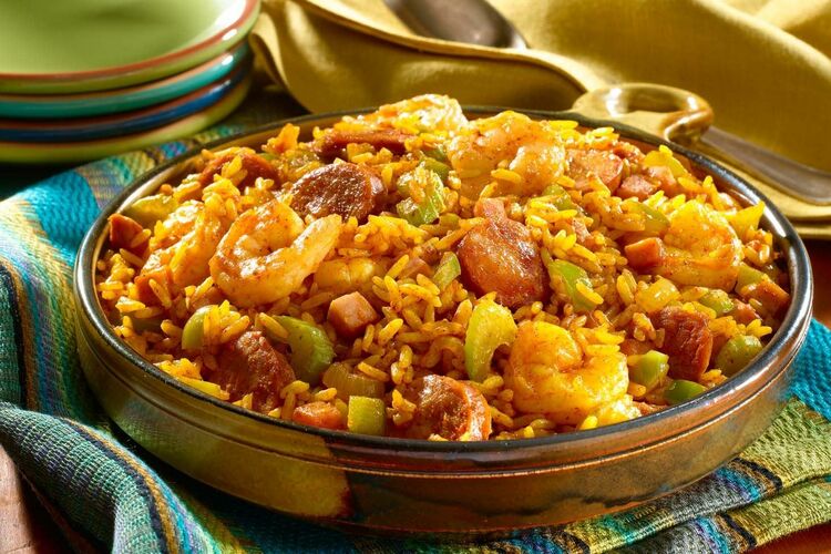 В какой стране придумали блюдо на основе риса Джамбалайя?