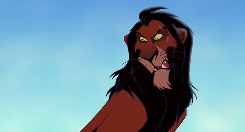 Как зовут этого отрицательного персонажа из анимационного фильма «Король Лев»?