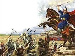 В каком году Мономах впервые разбил половцев, уничтожив их хана Тугоркана?