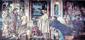 Какую торжественную хоровую песнь исполняли в Древней Греции в честь бога Диониса?