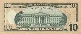Кто изображён на 10-долларовой купюре США?