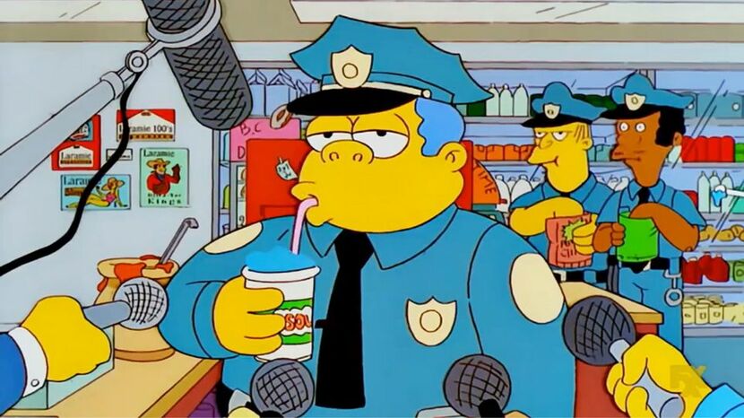 Как зовут шефа полиции Спрингфилда?