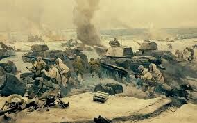 Крупнейшее танковое сражение Второй мировой войны — это... 