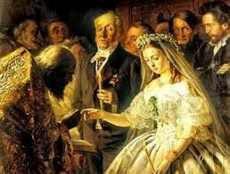  Как называется картина Василия Пукирева, на которой изображено венчание молодой девушки и старого важного чиновника?