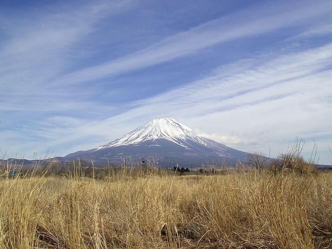 На каком острове располагается знаменитый японский вулкан Фудзияма?