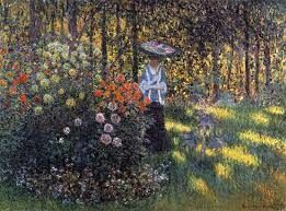 В каком городе хранится в музее картина Ренуара «Женщина с зонтиком в саду»?
