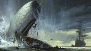Кто из команды китобойного судна выжил после встречи с белым китом в романе Германа Мелвилла «Моби Дик»