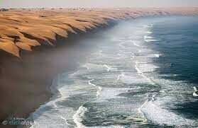 В какой части Африки находится пустыня Намиб?