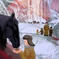   Кто приютил раненого коня в рассказе Паустовского «Тёплый хлеб»?