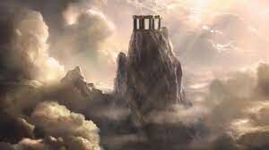   Кто построил все божественные дворцы Олимпа и изготовлял молнии Зевса?