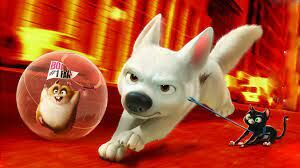   Как пёс, главный герой мультфильма «Вольт», попадает из Лос-Анджелеса в Нью-Йорк?