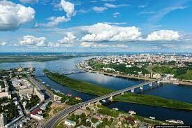 Ока является крупнейшим правым притоком реки Волги. Какой из нижеперечисленных городов находятся в ее устье?
