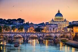   Рим, как и Москву, величают городом на семи холмах. А река, на которой он стоит называется...