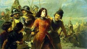 Жанну д'Арк, национальную героиню Франции, после освобождения Орлеана прозвали...