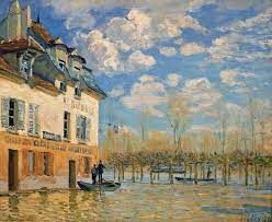 К какому направлению живописи относится картина Альфреда Сислея «Наводнение в Пор-Марли»?