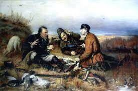   Какой известный русский живописец, автор картины «Охотнике на привале», родился в городе Тобольске Тюменской области?