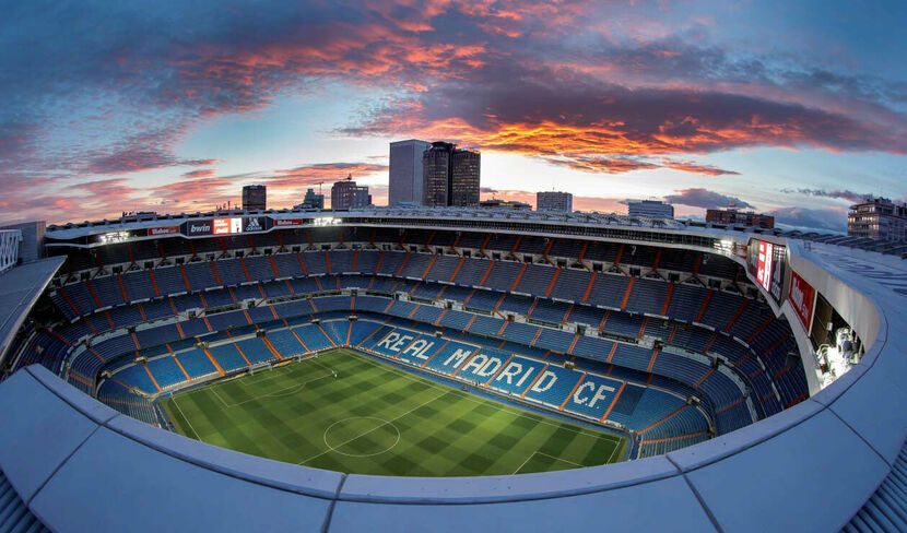Как называется стадион «Реала»? 